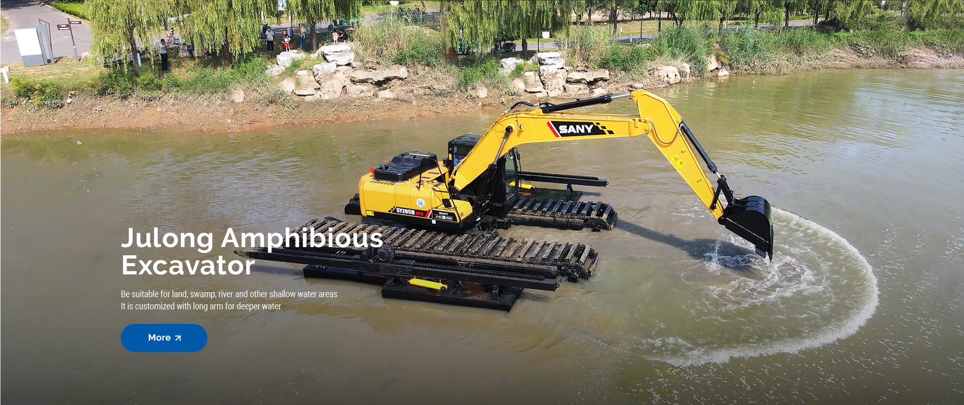 Amphibious Excavator