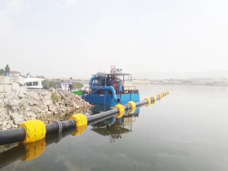 معزز مضخة محطة الضخ العائمة لزيادة مسافة تصريف الكراكة