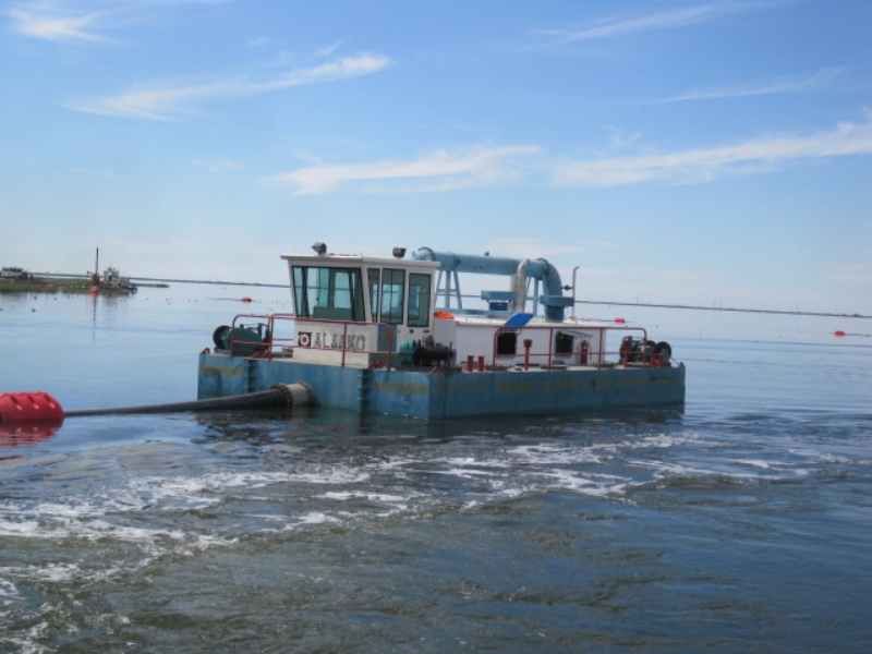 معزز مضخة محطة الضخ العائمة لزيادة مسافة تصريف الكراكة